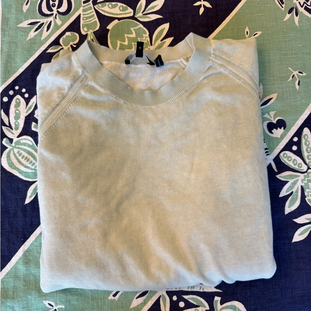Theory Men's Light Blue Sweater